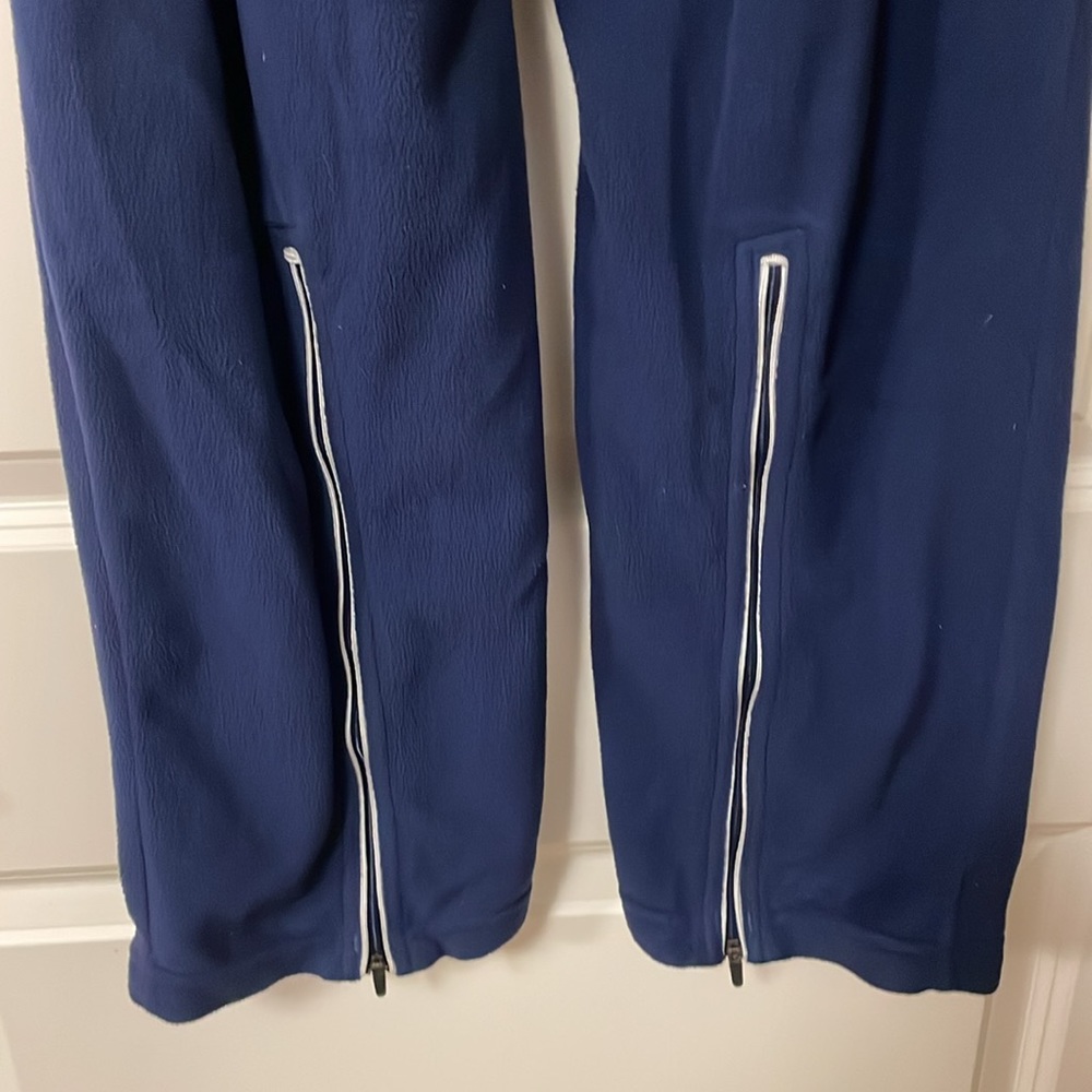 Nike running navy blue fleece pants. Size XL - Picture 8 of 10